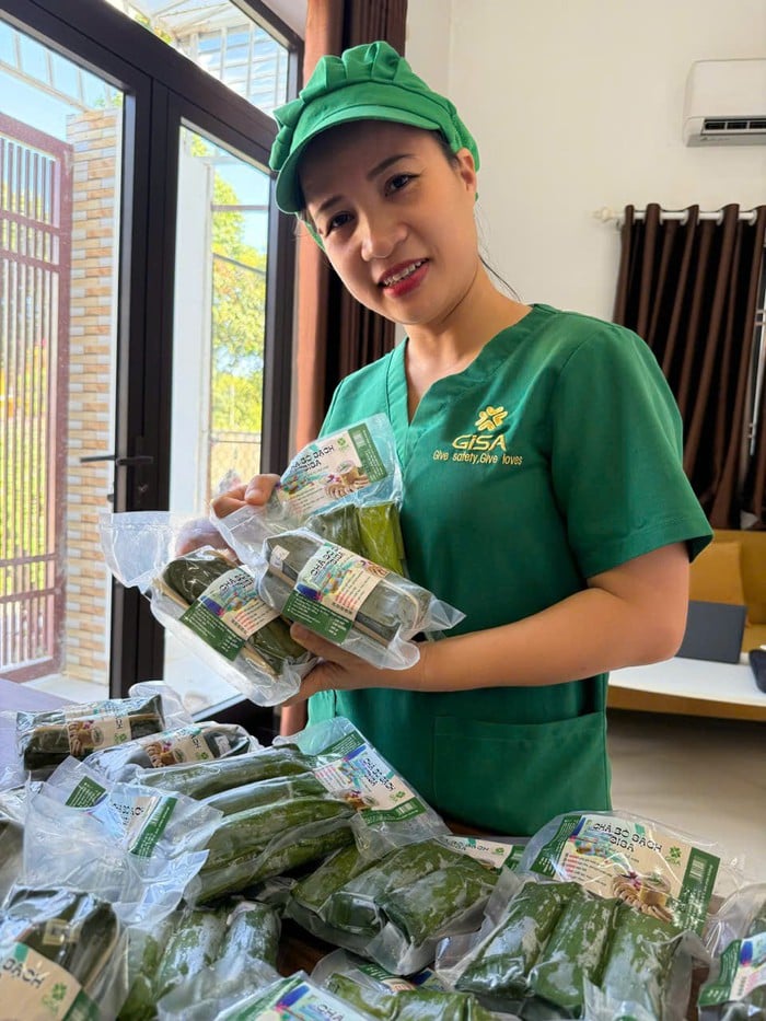 Chị Nguyễn Trang và sản phẩm của mình