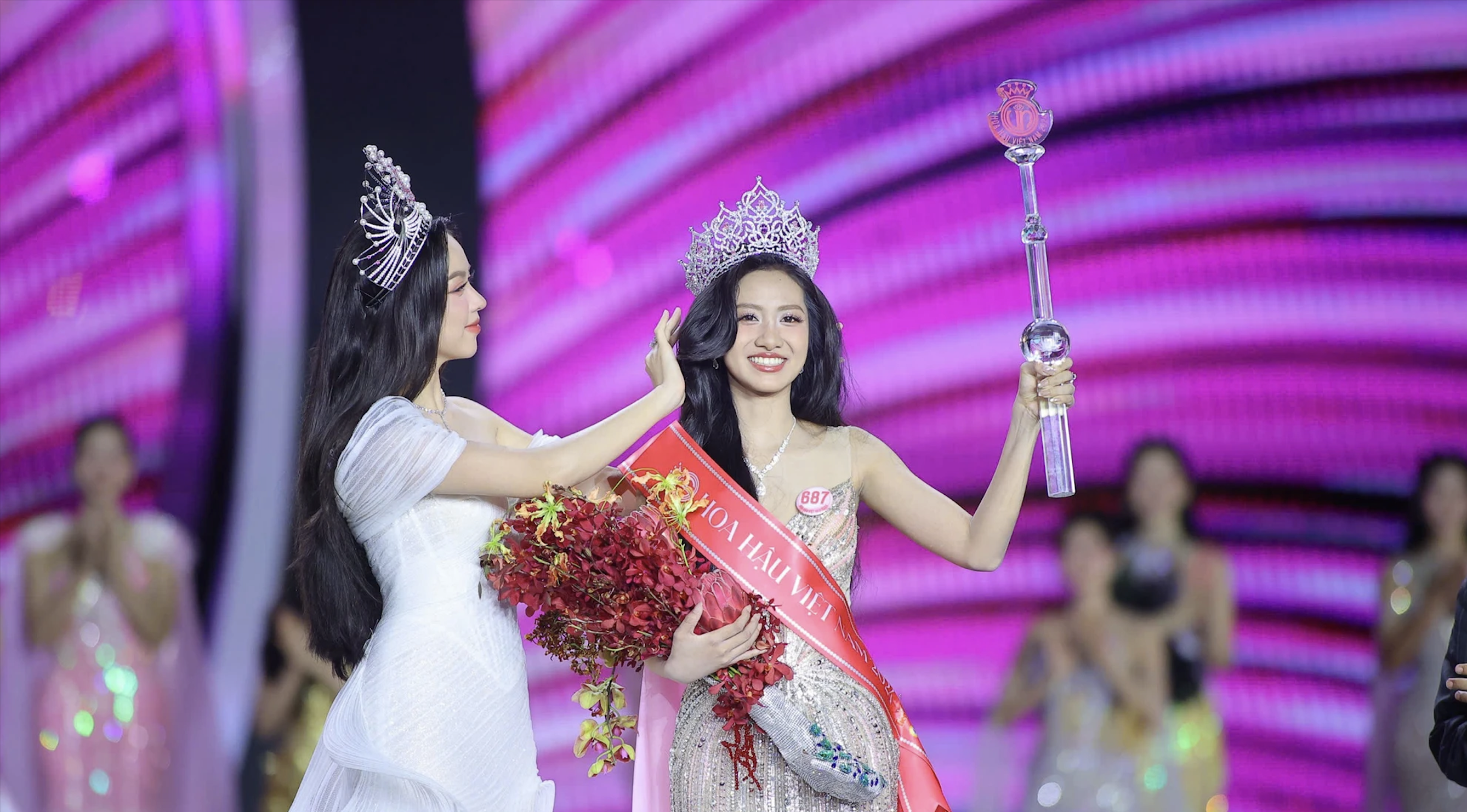 Người đẹp quê Phú Yên Hà Trúc Linh đăng quang Hoa hậu Việt Nam 2024
