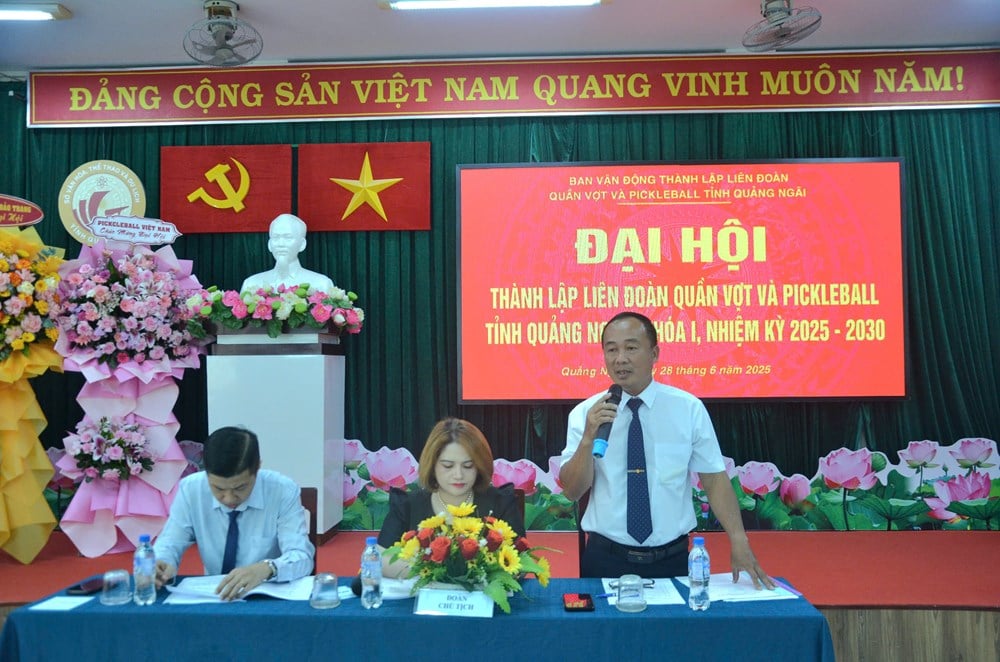 Gründung des Tennis- und Pickleballverbandes der Provinz Quang Ngai – Foto 1