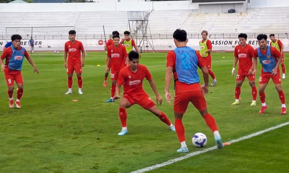 Đội U.22 Việt Nam: Chờ bất ngờ từ nhân tố mới, thầy Kim nói điều bất ngờ- Ảnh 4.