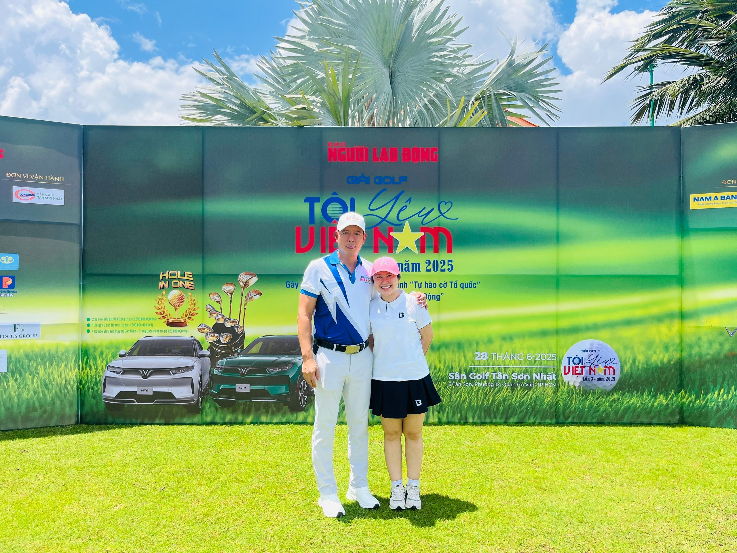 Toàn cảnh khai mạc Giải Golf "Tôi yêu Việt Nam" lần 3 - năm 2025- Ảnh 13.