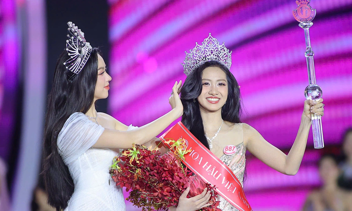 Hà Trúc Linh đăng quang Hoa hậu Việt Nam, người đẹp Hải Phòng giành ngôi Á hậu 2