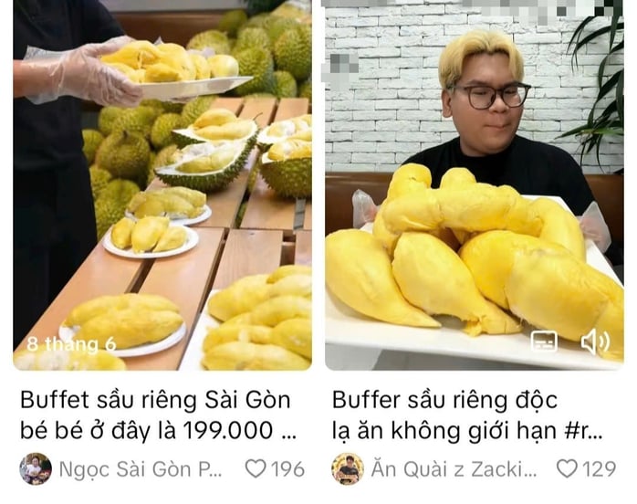 Bán buffet sầu riêng 199.000 đồng thì lời hay lỗ? - Ảnh 1.