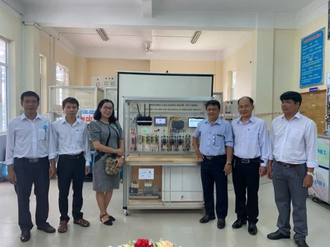 Tay Ninh Vocational College: Effectiveness from initiatives of homemade training equipment