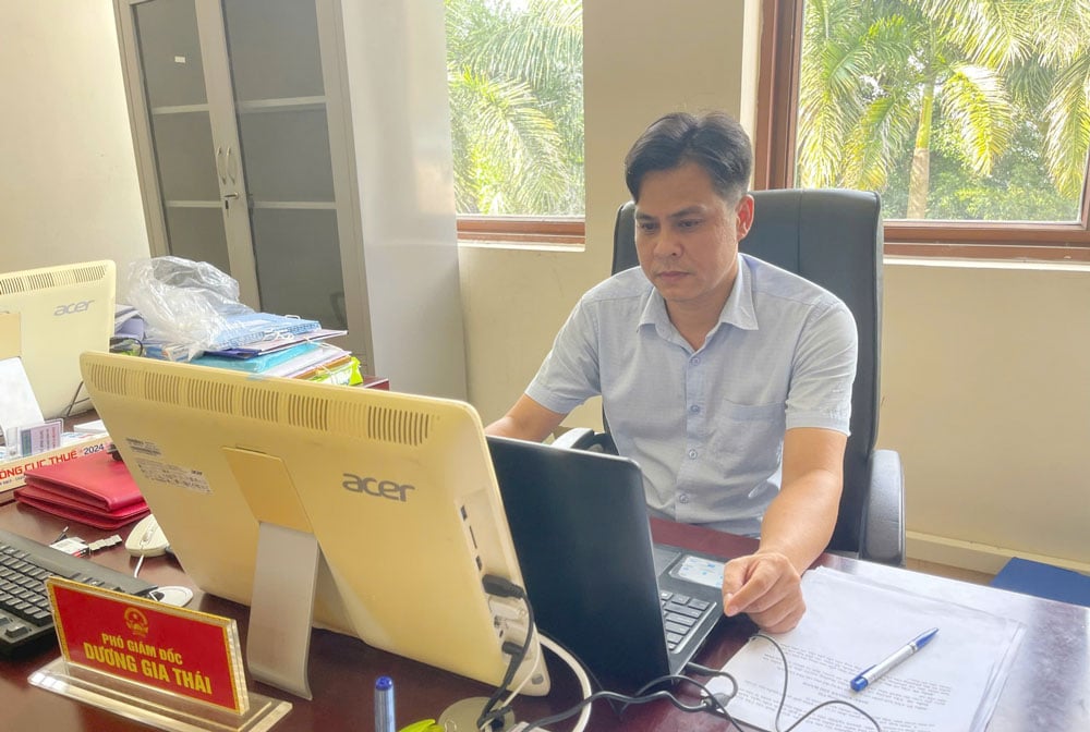 Anh Dương Gia Thái, nguyên Phó Giám đốc Trung tâm Công báo - Tin học, Văn phòng UBND tỉnh Bắc Kạn, nay chuyển công tác về cấp xã.