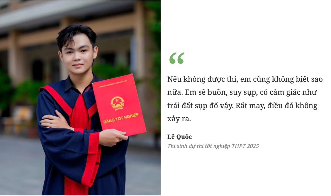 Thí sinh bị hỏng xe được thi nhờ điểm thi khác kể về 7 phút “định mệnh” - 5