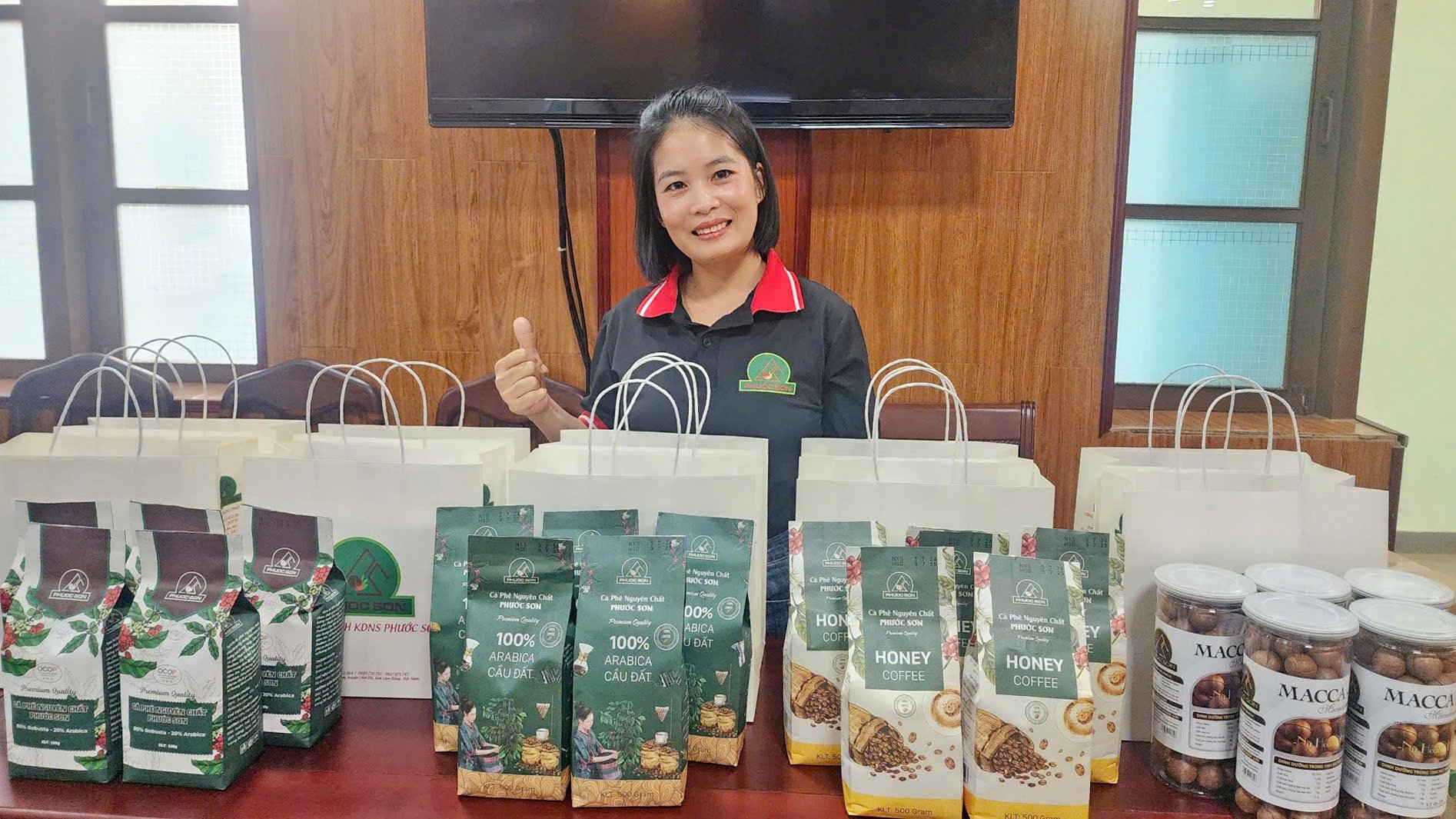ផលិតផលត្រូវបានវាយតម្លៃ និងចាត់ថ្នាក់ជា OCOP នៅស្រុក Lam Ha