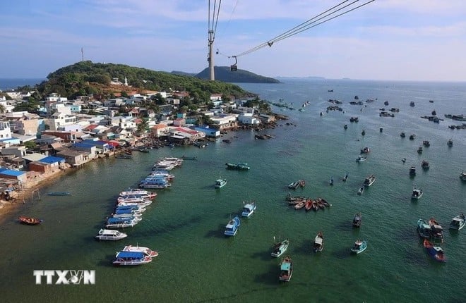 Một góc Phú Quốc . (Ảnh: Dương Giang/TTXVN)