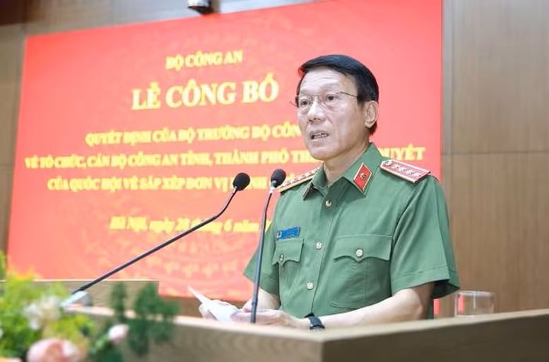 Triển khai Quyết định của Bộ trưởng Bộ Công an về tổ chức, cán bộ Công an tỉnh, thành phố- Ảnh 1.