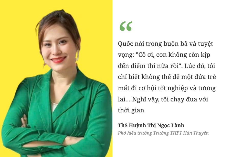 Thí sinh bị hỏng xe được thi nhờ điểm thi khác kể về 7 phút “định mệnh” - 2