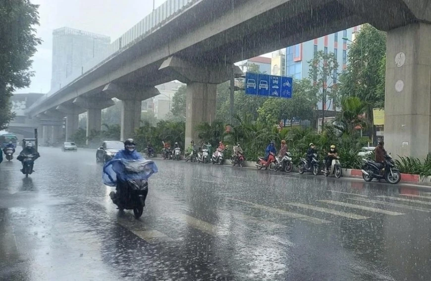 Thời tiết hôm nay (29/6): Miền Bắc có mưa lớn cục bộ