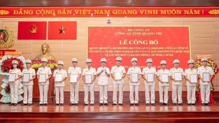 Công an các tỉnh, thành công bố Quyết định về tổ chức, cán bộ sau sáp nhập ảnh 7