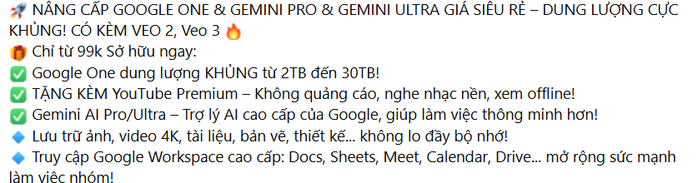 Tài khoản tạo video AI Veo3, Midjourney giá rẻ bán tràn lan trên mạng - Ảnh 1.