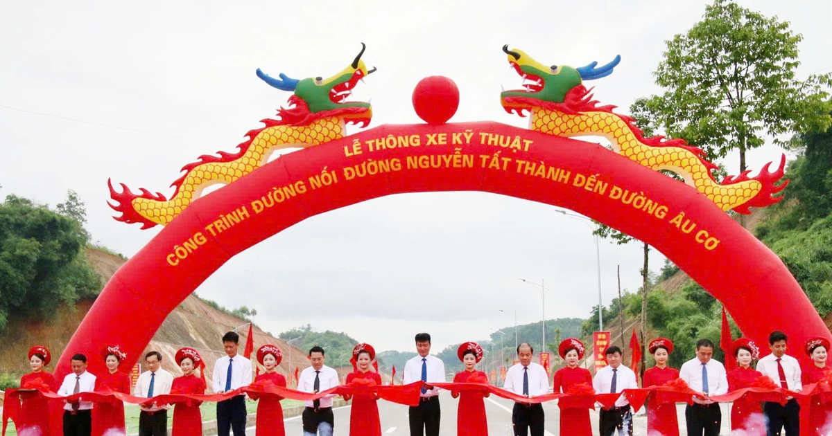 Yên Bái: Thông xe kỹ thuật tuyến đường huyết mạch nối đường Nguyễn Tất Thành và đường Âu Cơ