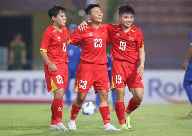 Bảng xếp hạng vòng loại Asian Cup 2026: Đội tuyển nữ Việt Nam lên đỉnh, đấu UAE ngày nào?- Ảnh 2.