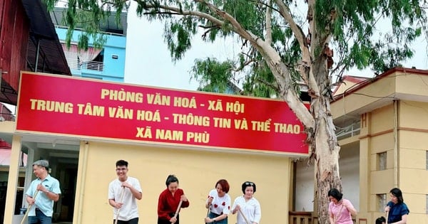 Xã Nam Phù mới tổng vệ sinh, chuẩn bị vận hành chính quyền địa phương hai cấp từ ngày 1-7