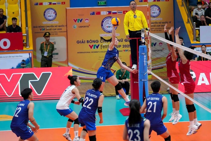 Đội tuyển bóng chuyền nữ U21 Việt Nam thua U21 Thái Lan- Ảnh 1.