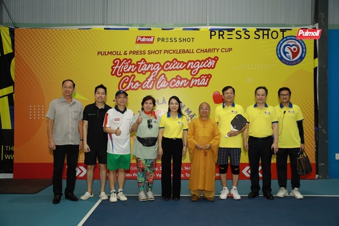 Giải Pickleball và cầu nối thiện nguyện ý nghĩa- Ảnh 1.