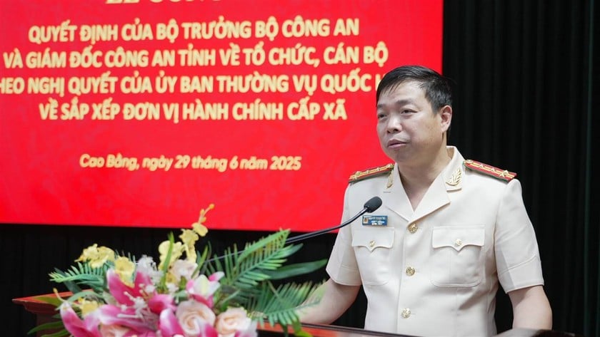 Công an các tỉnh, thành công bố Quyết định về tổ chức, cán bộ sau sáp nhập ảnh 3