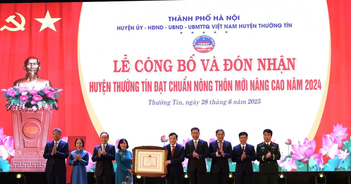 Thường Tín: Bước tiến vững chắc từ vùng thuần nông đến huyện nông thôn mới nâng cao