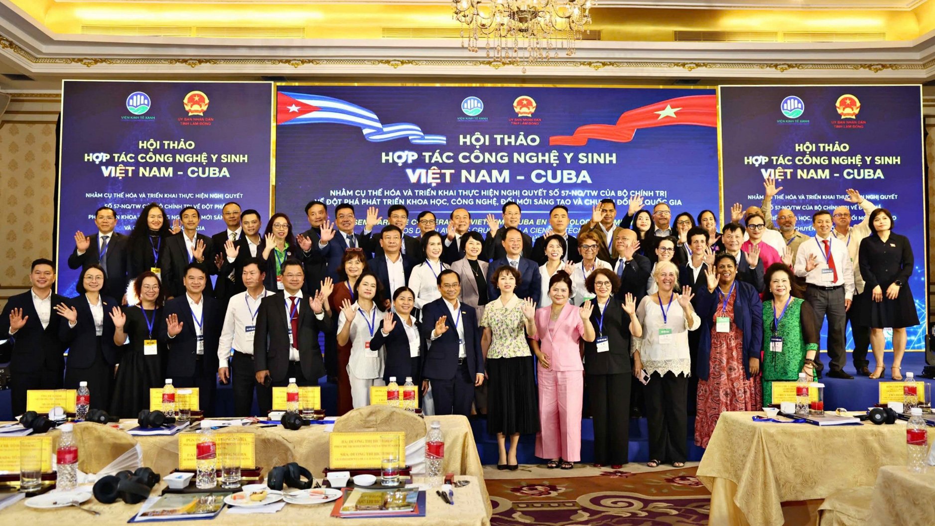 Hội thảo Hợp tác công nghệ y sinh Việt Nam - Cuba thành công tốt đẹp mở ra nhiều cơ hội cho Lâm Đồng bước vào kỷ nguyên mới