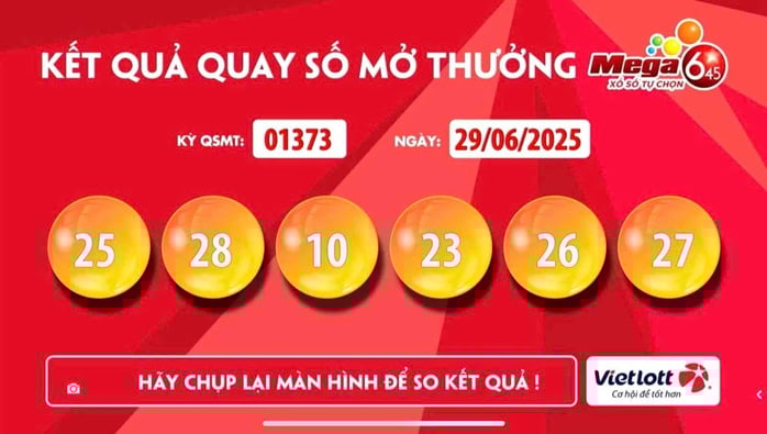Một vé Vietlott trúng giải Jackpot trị giá hàng trăm tỉ đồng- Ảnh 1.