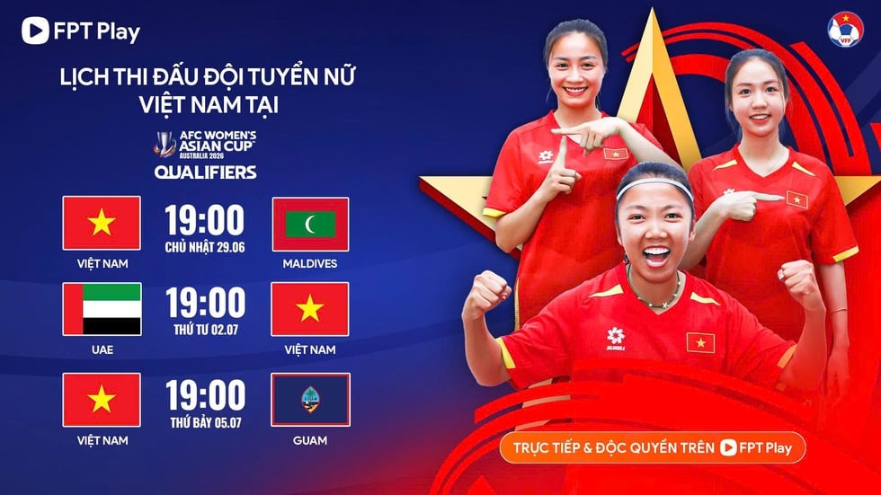 Đội tuyển nữ Việt Nam quyết thắng đậm Maldives: Phát kênh nào, lúc mấy giờ hôm nay?- Ảnh 3.