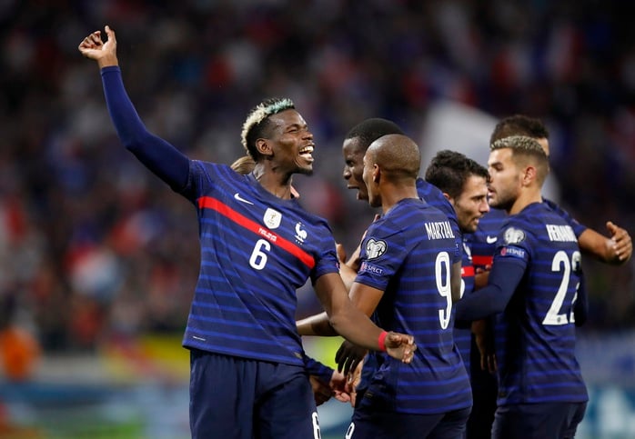 Paul Pogba đang thi đấu rất hay ở tuyển Pháp