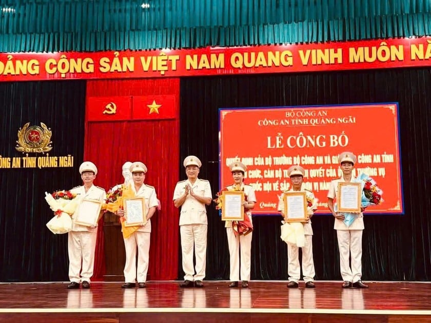 Công an các tỉnh, thành công bố Quyết định về tổ chức, cán bộ sau sáp nhập ảnh 6