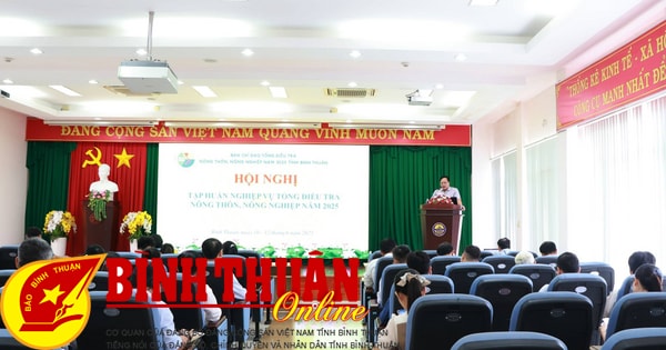 Binh Thuan est prêt pour le recensement rural et agricole de 2025