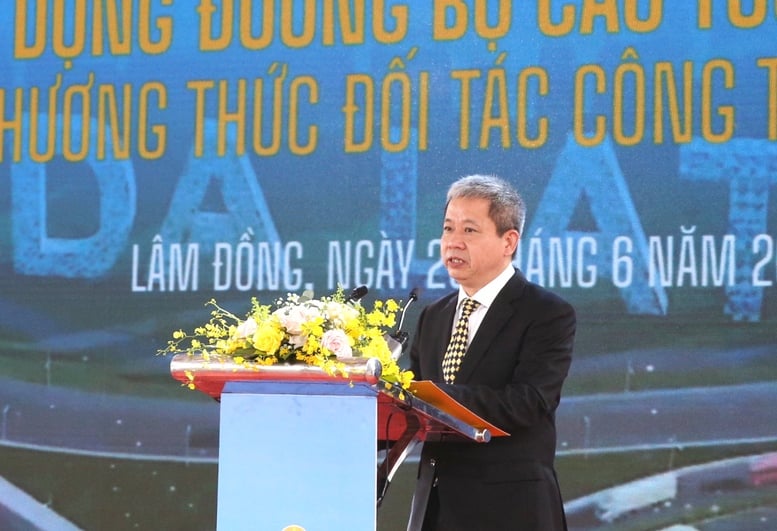 Khởi công dự án đầu tư xây dựng cao tốc Bảo Lộc - Liên Khương- Ảnh 4.