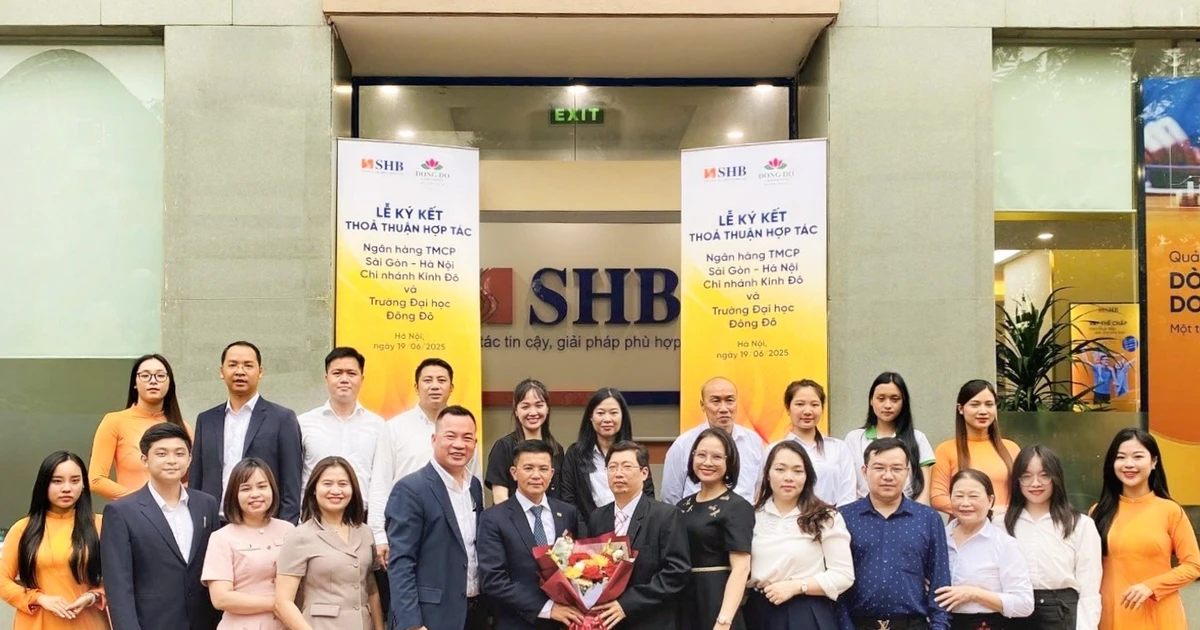 SHB Chi nhánh Kinh Đô ký kết hợp tác với Trường Đại học Đông Đô