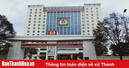 Trụ sở Công an tỉnh Thanh Hóa và 166 Công an phường, xã sau sáp nhập