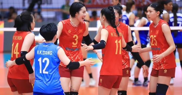 Thắng đậm Philippines, tuyển bóng chuyền nữ Việt Nam dẫn đầu bảng tại VTV Cup
