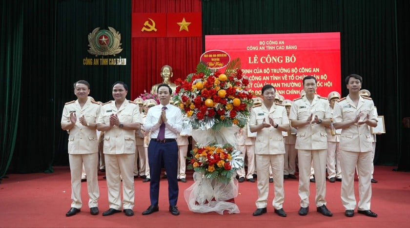 Công an các tỉnh, thành công bố Quyết định về tổ chức, cán bộ sau sáp nhập ảnh 2