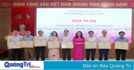 Tỉnh Quảng Trị có 234/365 trường học đạt chuẩn quốc gia
