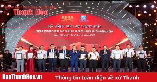 Nhạc sỹ trẻ xứ Thanh đạt giải sáng tác ca khúc về Quốc hội và Hội đồng nhân dân