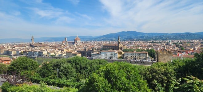 Toàn cảnh thành phố Florence (Italy). (Ảnh: Việt Hùng/Vietnam+)