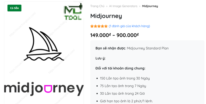 Tài khoản tạo video AI Veo3, Midjourney giá rẻ bán tràn lan trên mạng - Ảnh 3.