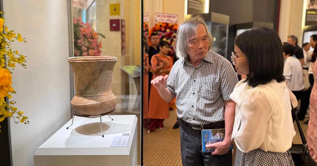 Eröffnung der Ausstellung „Nationalschätze – Meisterwerke des Kulturerbes in Ho-Chi-Minh-Stadt“