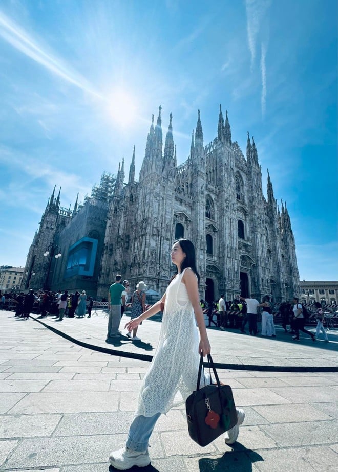 Thánh đường Duomo là một trong những công trình nổi bật nhất và là biểu tượng của Milan. (Ảnh: Minh Ngọc/Vietnam+)