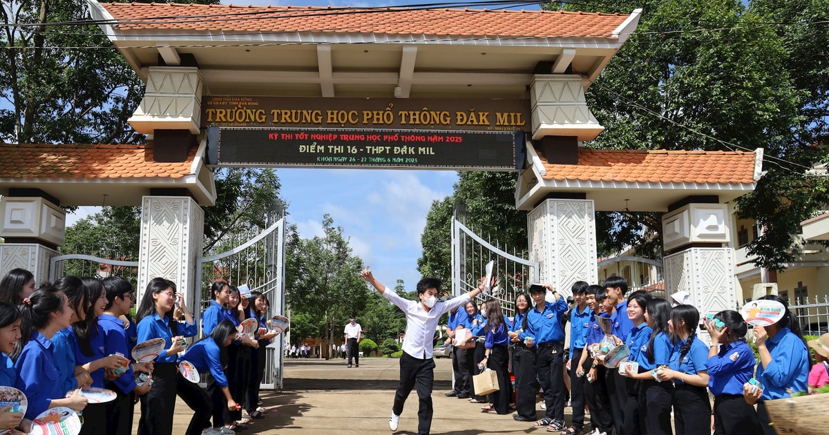 Hơn 8.400 thí sinh Đắk Nông hoàn thành môn thi tổ hợp kỳ thi tốt nghiệp THPT