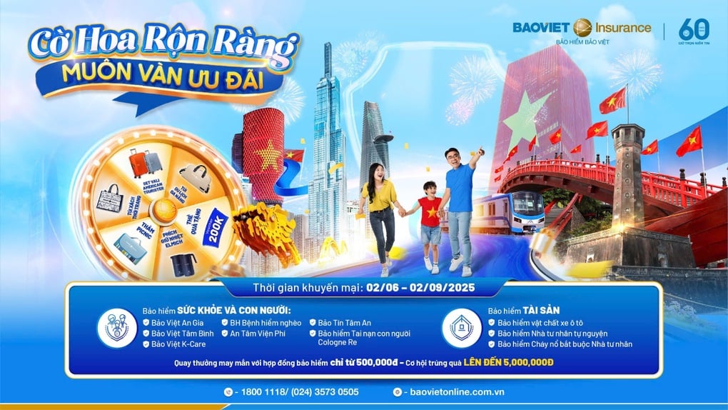 Hướng tới đại lễ 80 năm Quốc khánh, Bảo hiểm Bảo Việt tri ân  khách hàng 12.000 quà tặng - 1