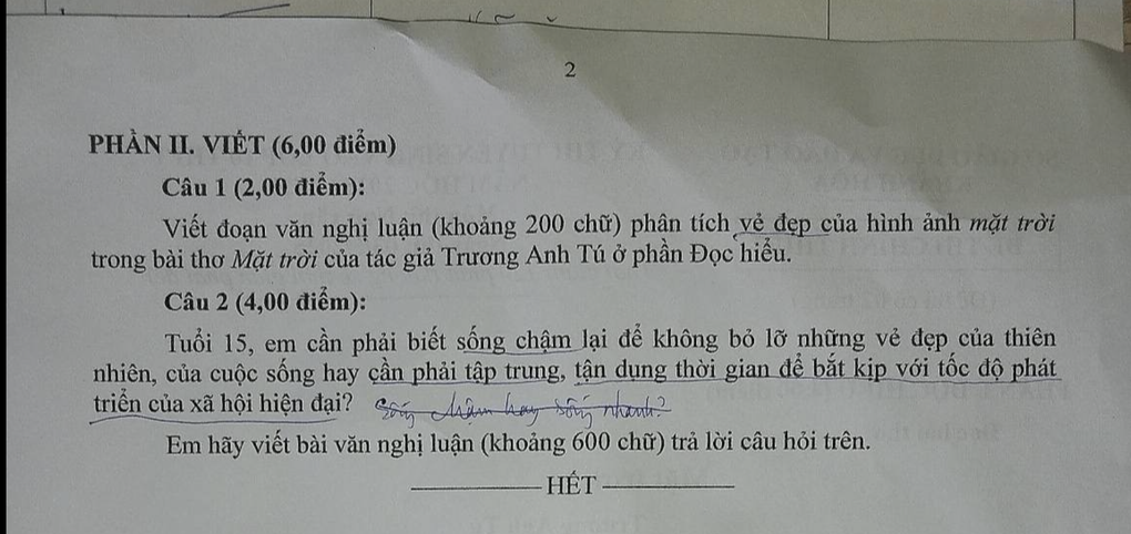 Đề thi và đáp án 3 môn vào lớp 10 tỉnh Khánh Hoà năm 2025 - 2