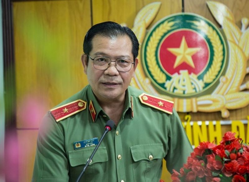 Thiếu tướng Lê Vinh Quy. Ảnh Công an Đắk Lắk