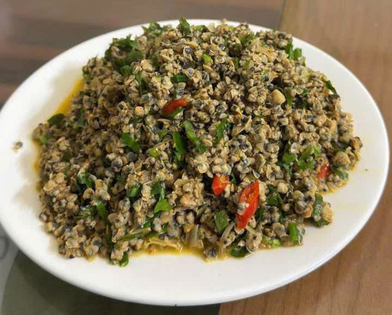 Chắt chắt không chỉ là món ăn mà là một phần kỷ niệm.