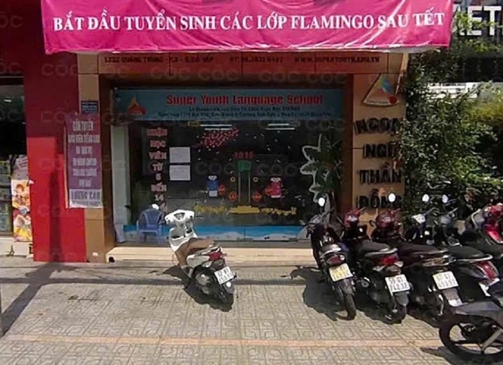 Trung tâm ngoại ngữ Thần Đồng 8, quận Gò Vấp, TP.HCM. (Ảnh: Tạp chí GD TP.HCM)