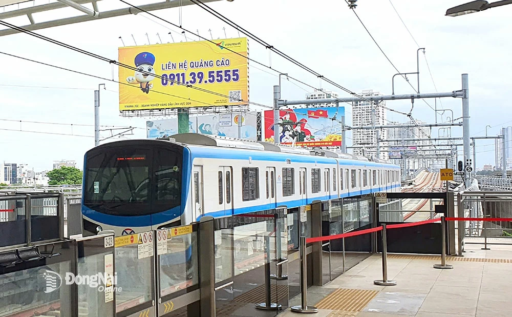 Dự án Kéo dài tuyến metro Bến Thành - Suối Tiên về Đồng Nai sẽ có hướng tuyến kết nối đến thành phố Biên Hòa và Sân bay Long Thành. Ảnh: Phạm Tùng