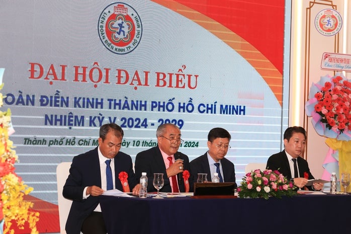 Đại hội Liên đoàn Điền kinh TP HCM: Phát triển toàn diện, hội nhập quốc tế- Ảnh 1.