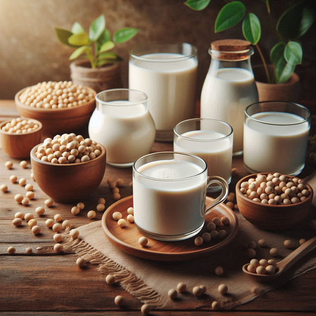 Many health benefits of soy milk - Photo 1.